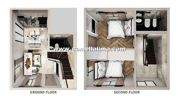 Amara Floor Plan House and Lot in Lima