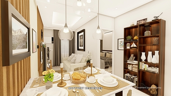 Montvert Residences 1-br - Condo for Sale in Santo Tomas Montvert Residences