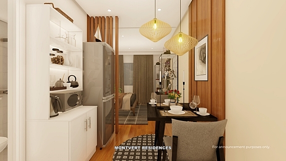 Montvert Residences studio - Condo for Sale in Santo Tomas Montvert Residences