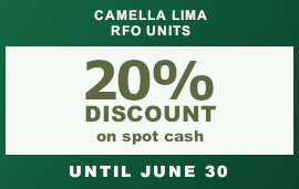 RFO Units for Sale in Camella Lima.